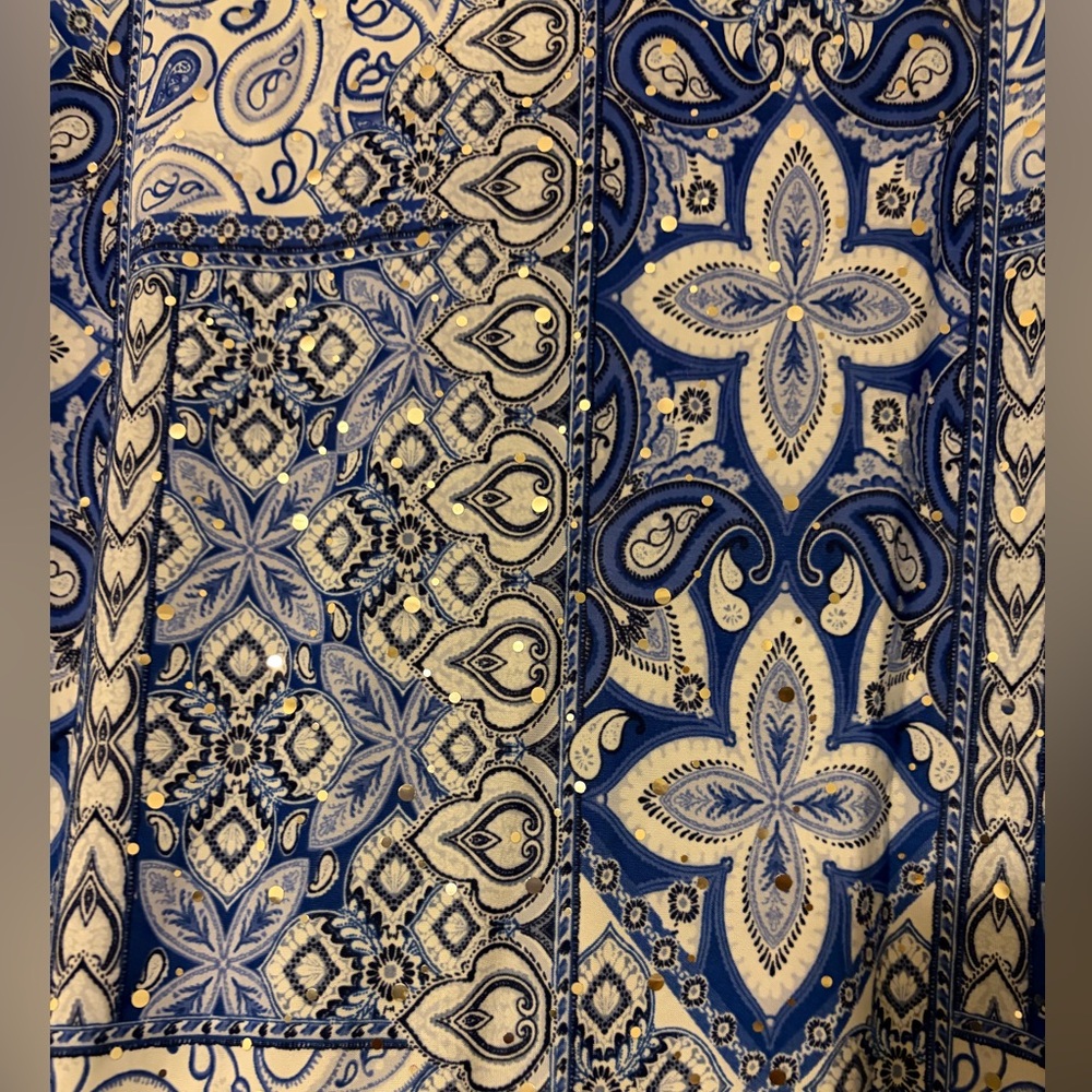 Patterned Blouse NWT - image 6